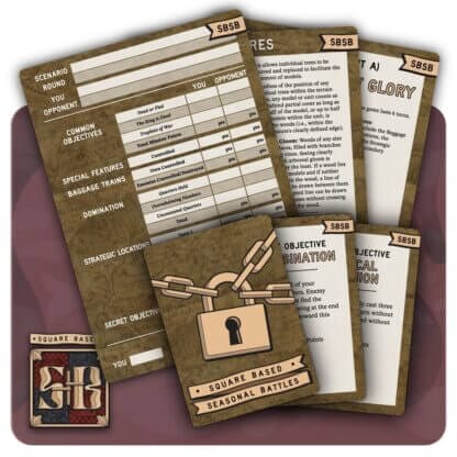 Square Based Seasonal Battle Cards
